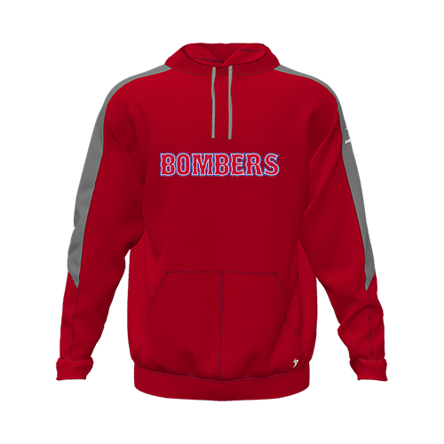 [CUS-DFW-HOOD-FLC-LSL-RED-YXS-LOGO1] Hoodie (Youth XS, Red, Logo 1)