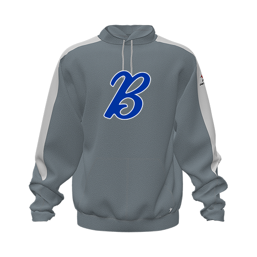 [CUS-DFW-HOOD-FLC-LSL-GRY-YXS-LOGO3] Hoodie (Youth XS, Gray, Logo 3)