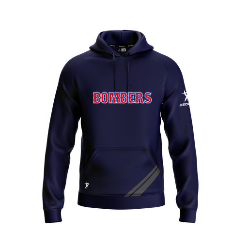 [FOLHSMNV-YXS-LOGO1] Decker Summit Hoodie (Youth XS, Navy, Logo 1)