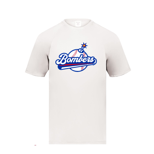 [2790.005.S-LOGO2] Men's Smooth Sport T-Shirt (Adult S, White, Logo 2)