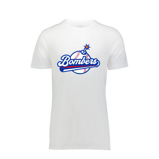 [FTSCUBWH-AS-LOGO2] Decker Men's Tri-Blend T-Shirt - Short Sleeve (Adult S, White, Logo 2)