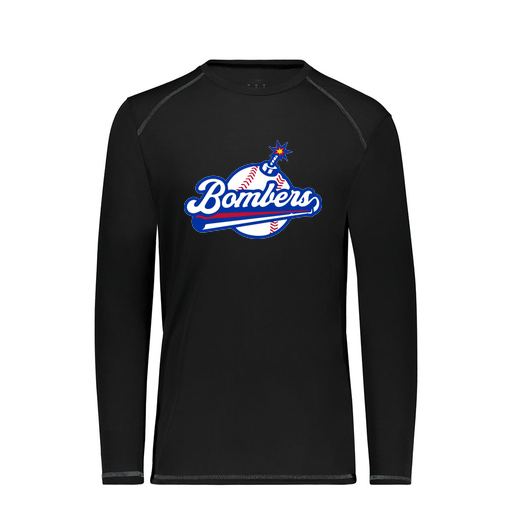 [6845.080.S-LOGO2] Men's SoftTouch Long Sleeve (Adult S, Black, Logo 2)