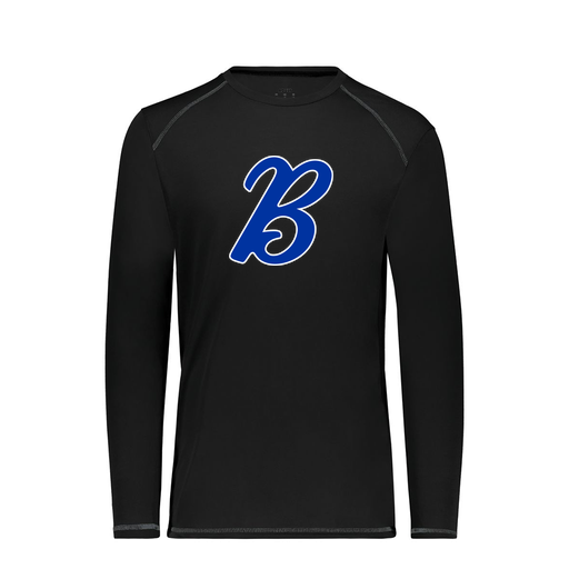 [6846.080.S-LOGO3] Youth SoftTouch Long Sleeve (Youth S, Black, Logo 3)