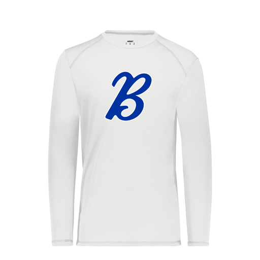 [6846.005.S-LOGO3] Youth SoftTouch Long Sleeve (Youth S, White, Logo 3)