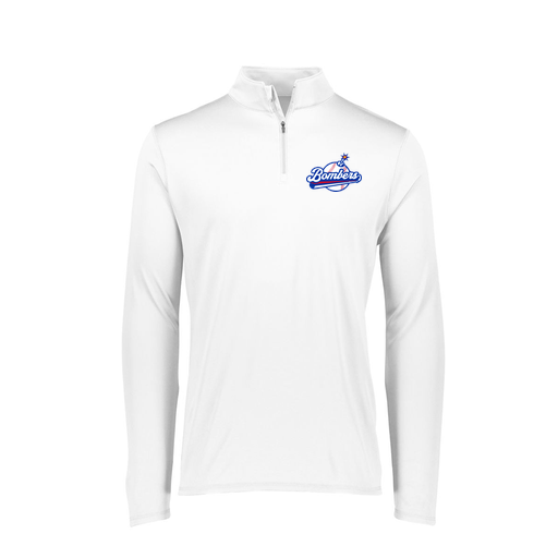 [FTLQFLWH-FAXS-LOGO2] Decker Women's Flex-Lite 1/4 Zip Shirt (Female Adult XS, White, Logo 2)