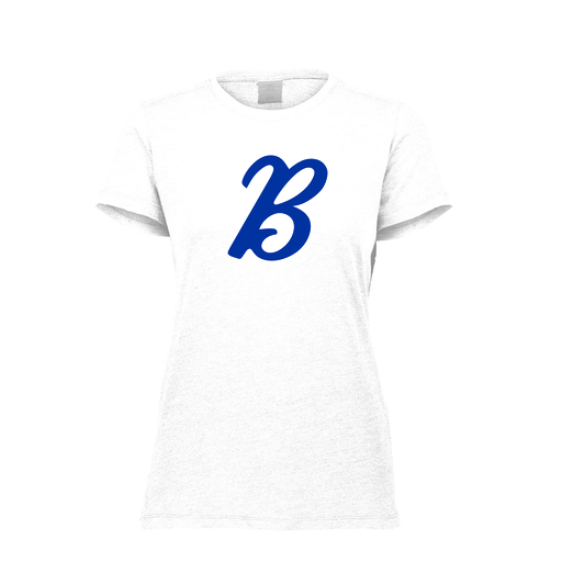 [FTSCUBWH-FAXS-LOGO3] Decker Women's Tri-Blend T-Shirt - Short Sleeve (Female Adult XS, White, Logo 3)