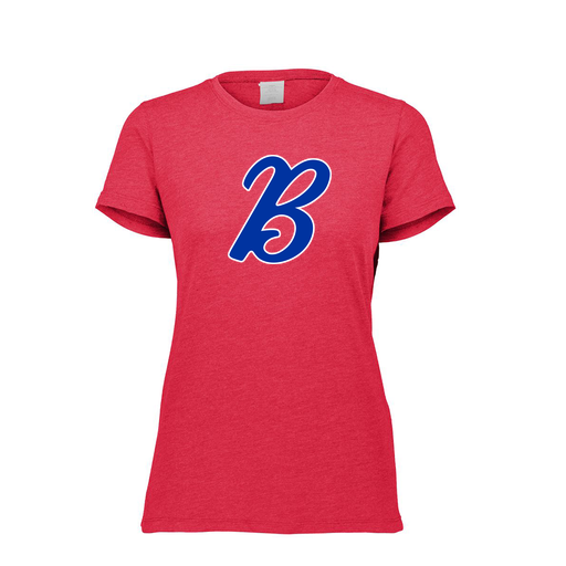 [3067.V96.XS-LOGO3] Ladies Ultra-blend T-Shirt (Female Adult XS, Red, Logo 3)