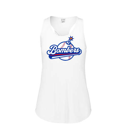 [3078.005.S-LOGO2] Ladies Tri Blend Tank Top (Female Adult S, White, Logo 2)