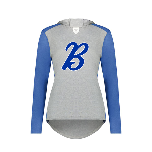 [6902.28V.XS-LOGO3] Ladies Vintage Hoodie (Female Adult XS, Royal, Logo 3)