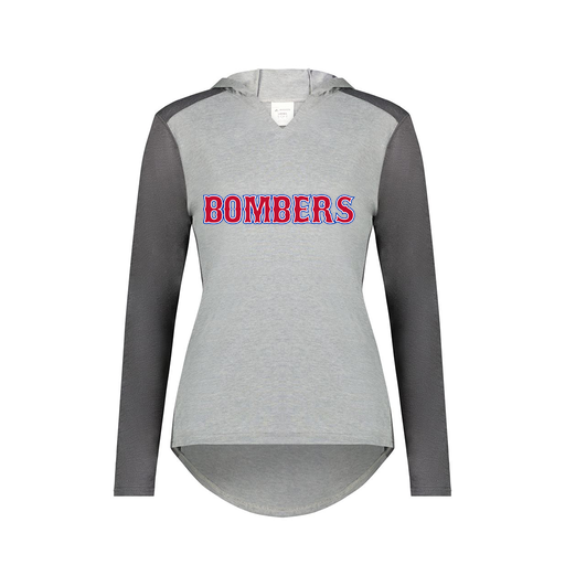 [6902.30V.XS-LOGO1] Ladies Vintage Hoodie (Female Adult XS, Gray, Logo 1)