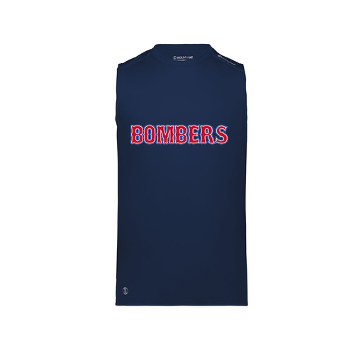 [222593.065.S-LOGO1] Men's CoolDry TankTop (Adult S, Navy, Logo 1)