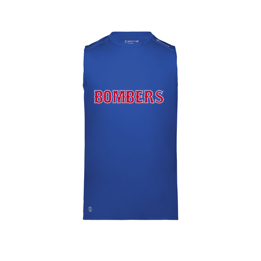 [222593.060.S-LOGO1] Men's CoolDry TankTop (Adult S, Royal, Logo 1)