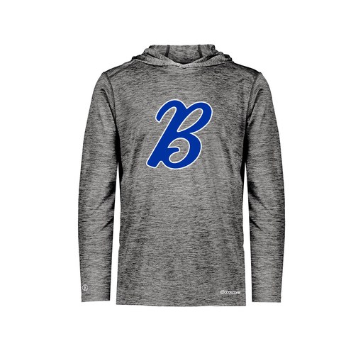 [FOLHCGBK-YS-LOGO3] Decker Youth Charge Hoodie (Youth S, Black, Logo 3)