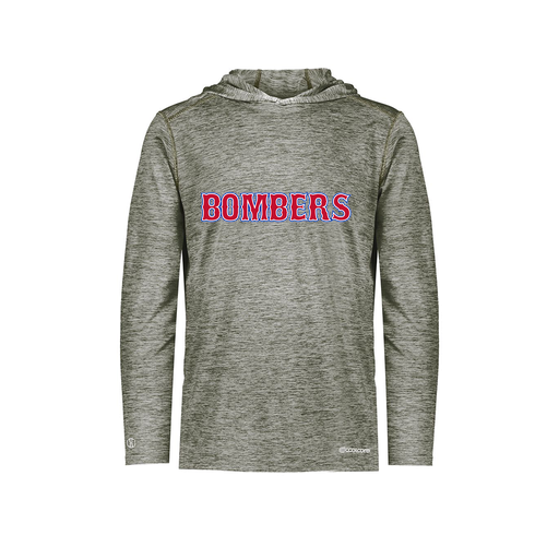 [CUS-DFW-CHGHOOD-PER-LSL-GRY-YS-LOGO1] Youth Charge Hoodie (Youth S, Gray, Logo 1)