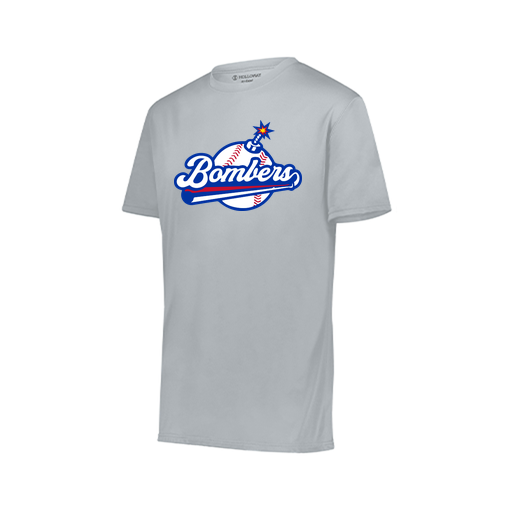 [222818.099.S-LOGO2] Men's Movement Dri Fit Shirt (Adult S, Silver, Logo 2)