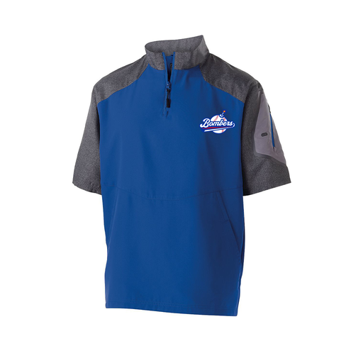 [229545.H02.XS-LOGO2] Men's Raider SS Pullover (Adult XS, Royal, Logo 2)