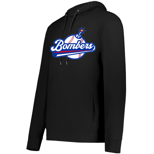 [222598.080.S-LOGO2] Men's Ventura Thin Knit Hoodie (Adult S, Black, Logo 2)