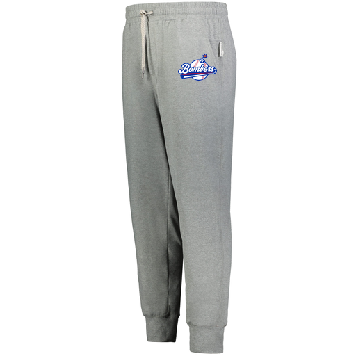 [222599.013.XS-LOGO2] Men's Ventura Soft Knit Joggers (Adult XS, Silver, Logo 2)