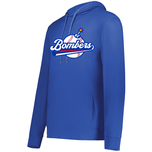 [222698.060.S-LOGO2] YOUTH VENTURA THIN KNIT HOODIE (Youth S, Royal, Logo 2)