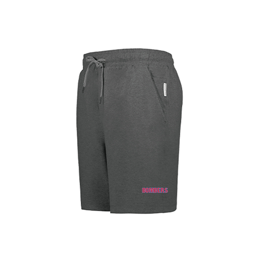 [223604.E83.S-LOGO1] YOUTH Ventura Soft Knit SHORTS (Youth S, Gray, Logo 1)