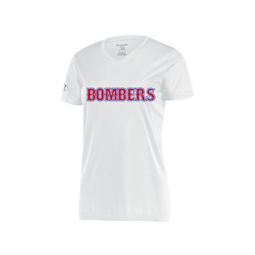 [222820.005.S-LOGO1] Ladies Movement Dri Fit Shirt (Female Adult S, White, Logo 1)