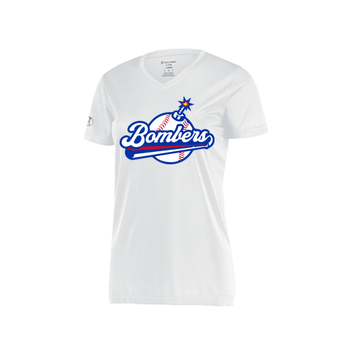 [222820.005.S-LOGO2] Ladies Movement Dri Fit Shirt (Female Adult S, White, Logo 2)