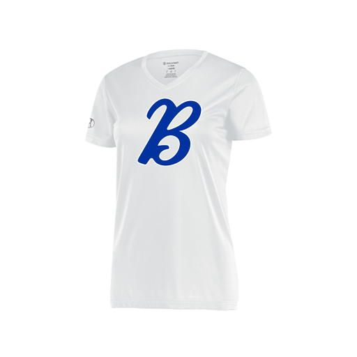 [222820.005.S-LOGO3] Ladies Movement Dri Fit Shirt (Female Adult S, White, Logo 3)