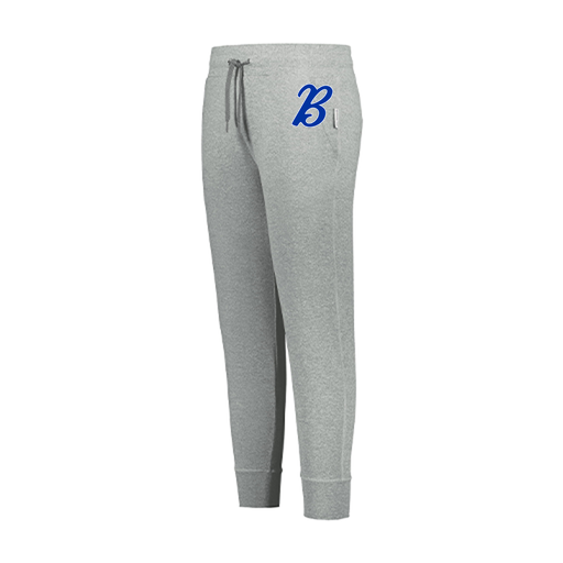 [222799.013.XS-LOGO3] LADIES VENTURA SOFT KNIT JOGGER (Female Adult XS, Silver, Logo 3)
